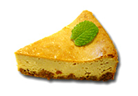 黒糖のチーズケーキ