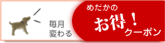 めだかのお得！クーポン