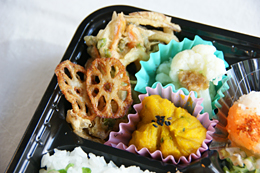 冬野菜のかき揚げ 冬野菜のかき揚げ